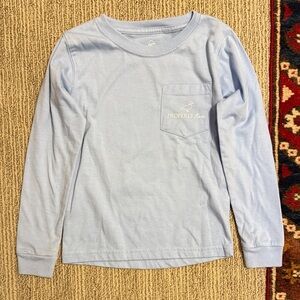 Properly Tied Light Blue Christmas Long Sleeve Tee